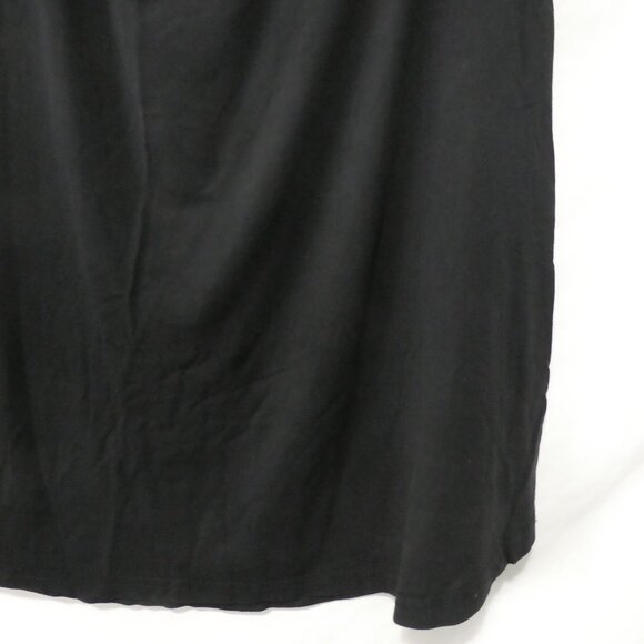 LIOFOER | 2XL | Edgy Black Cut-Out Shoulder Top - Picture 12 of 12